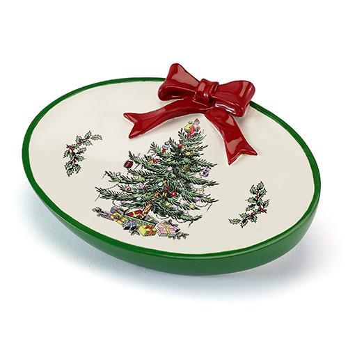 Avanti Spode Christmas Tree Red Soap Dish