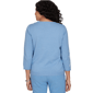 Womens Alfred Dunner Provence Lacey Floral Embroidered Sweater - image 1