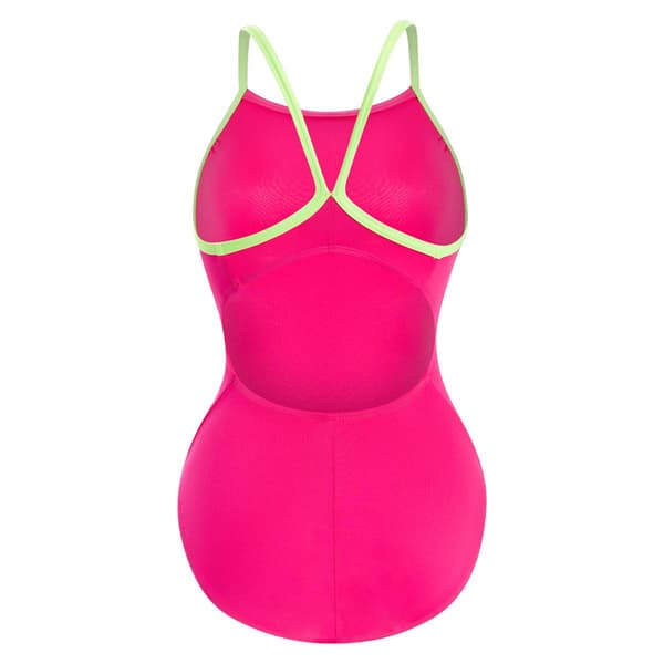 Womens Dolfin&#174; Uglies V-Back Solid One Piece Swimsuit