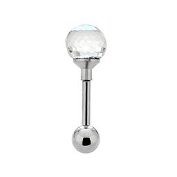 16-Gauge surgical Steel AB Crystal Disco Ball Tragus