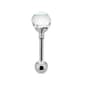 16-Gauge surgical Steel AB Crystal Disco Ball Tragus - image 1