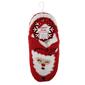 Womens Capelli New York Jolly Santa Slipper Socks - image 1