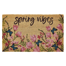 VCNY Home Spring Vibes Outdoor Coir Doormat