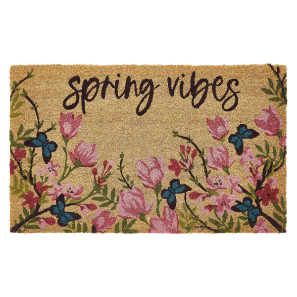 VCNY Home Spring Vibes Outdoor Coir Doormat - image 