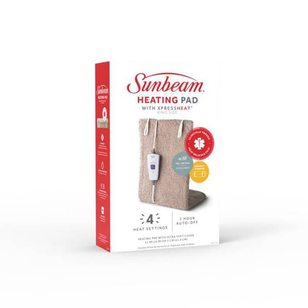 Sunbeam&#174; 12x14 Deluxe Heating Pad