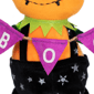 Northlight Sitting Plush Jack o Lantern Halloween Figure - 14in. - image 5
