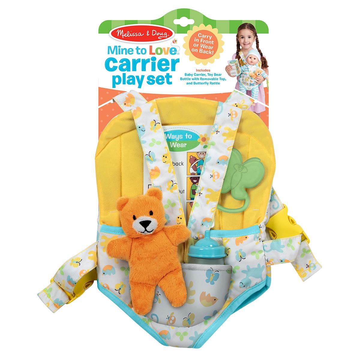 Melissa & Doug® Mine To Love Carrier Play Set