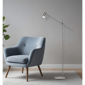 HomeRoots 63in. Silver LED Task Floor Lamp With Drum Shade - image 3