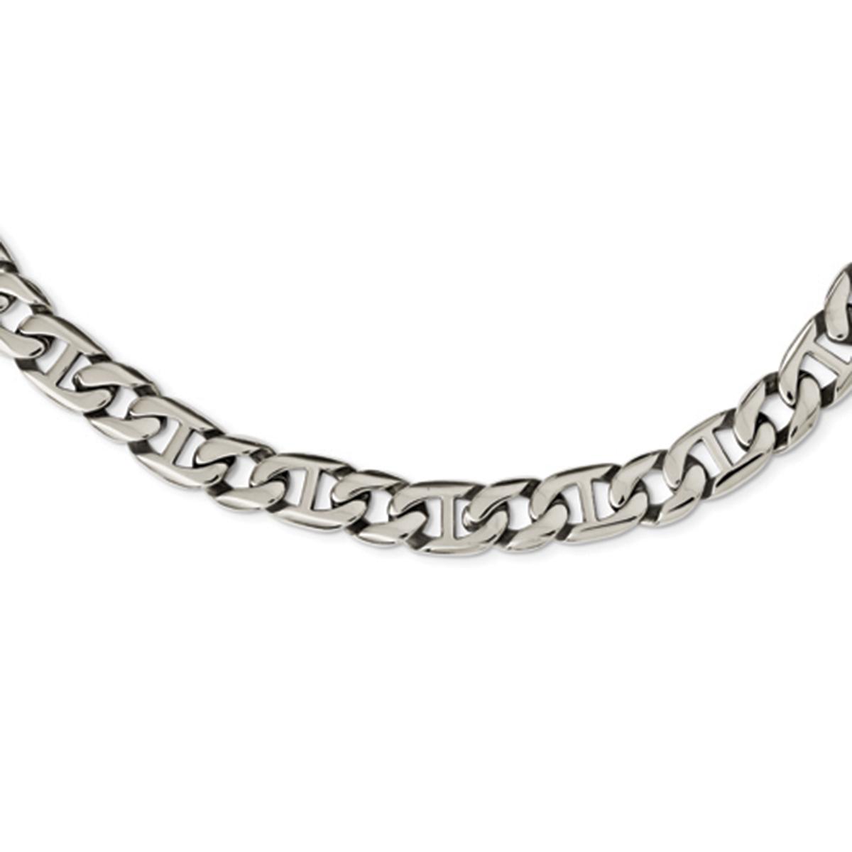 Mens Gentlemen’s Classics™ Stainless Steel Polished...