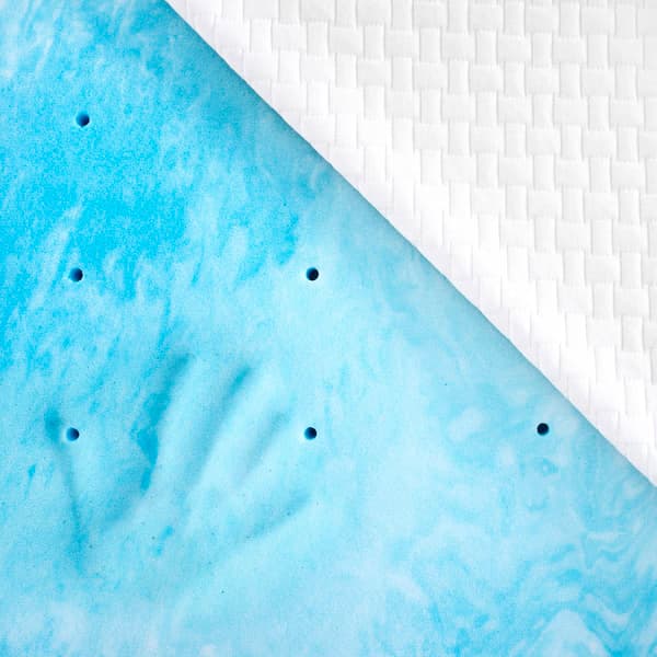 Bodipedic&#8482; 2in. Gel Foam Mattress Topper