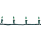 Northlight 20.25ft. Mini Clear w/ Green Tips Christmas Light Set - image 5