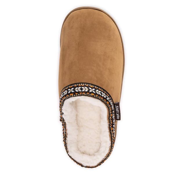 Womens MUK LUKS® Contour Faux Suede Clog Slippers