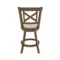 HH2 Home Hamlin Wood Counter Height Swivel Stool - image 5