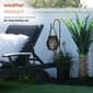 Alpine Solar Dark Brown LED Candle Lantern w/ Shepherd''s Hook - image 8