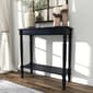 9th & Pike® Black Traditional Wood Console Table - image 6