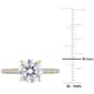Gemstone Classics™ 14kt. Gold 1 4/5ctw. Moissanite Ring - image 5