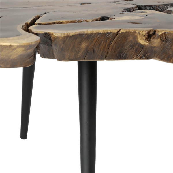 9th & Pike® Contemporary Brown Wood Coffee Table