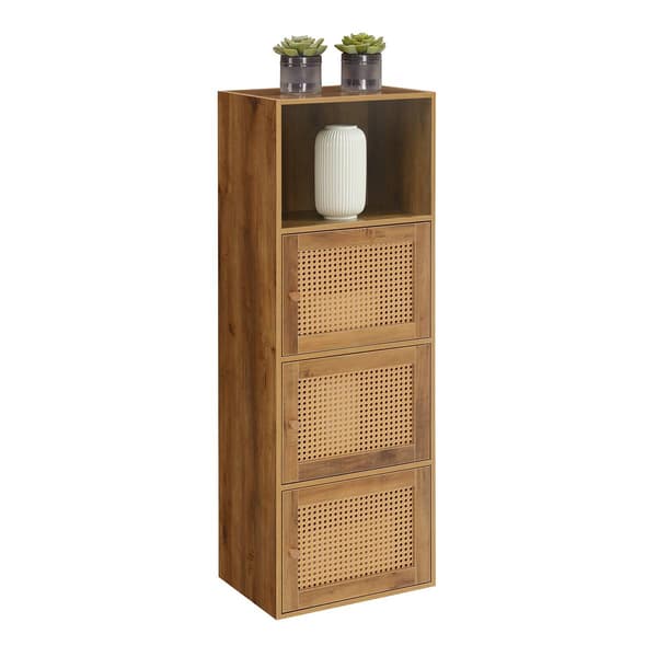 Convenience Concepts Xtra Storage Weave 3-Door Cabinet