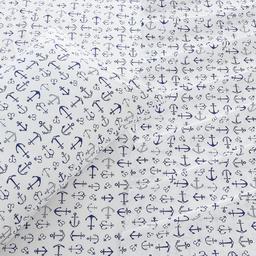 FreshFolds Newport Nautical Anchor Microfiber Sheet Set