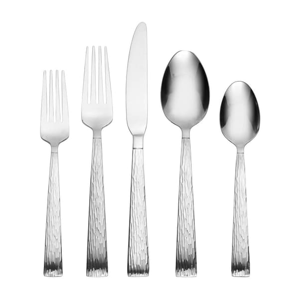 Hampton Forge Brocade Feather 20pc. Flatware Set - image 