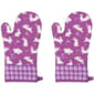 Northlight Seasonal Hopping Bunnies Plaid Easter Oven Mitts - image 1