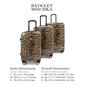 Badgley Mischka Leopard 3pc. Expandable Luggage Set - image 6