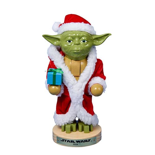 Kurt S. Adler 9in. Star Wars&#40;R&#41; Santa Yoda Nutcracker - image 