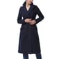 Womens BGSD Long Wool Peacoat - image 3