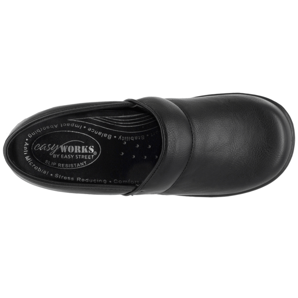 Womens Easy Works by Easy Street Lyndee Work Clogs