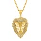 Mens Gentlemen''s Classics(tm) CZ Lions Head Pendant - image 1