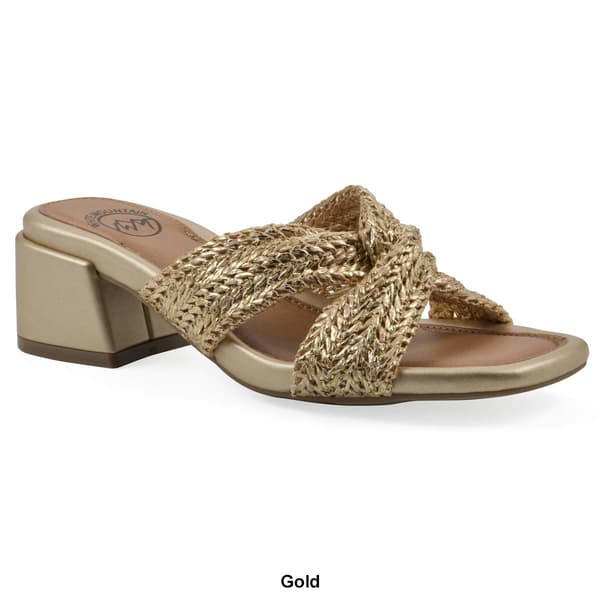 Womens White Mountain Mills Slide Sandals