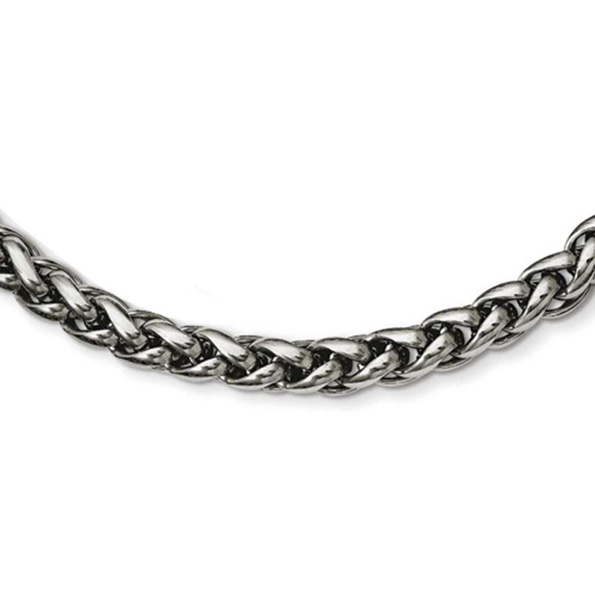 Mens Gentlemen’s Classics™ Steel Cable Chain Link...