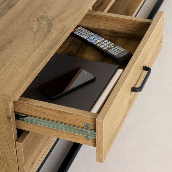 South Shore Mezzy Nordik Oak TV Stand
