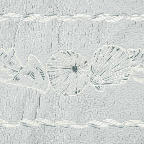 Royal Court Water''s Edge 3pc. Reversible Quilt Set