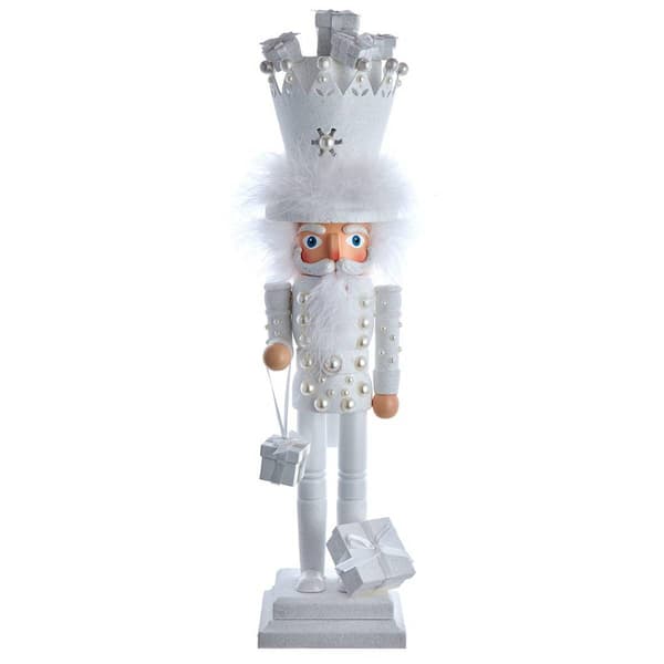 Kurt S. Adler 18in.Hollywood Nutcrackers White King Nutcracker - image 