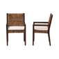 bali & pari Cordoba 2pc. Handwoven Seagrass Armchairs - image 3
