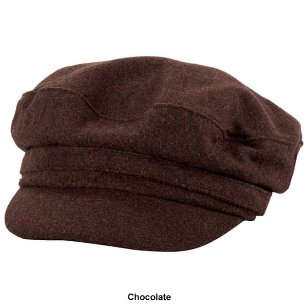 Womens Vince Camuto Solid Wool Skipper Newsboy Cabbie Hat