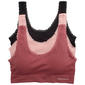 Plus Size Laura Ashley 3Pk Ribbed Bra - LS6584-3PKJ - image 1