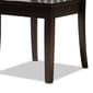 Baxton Studio Zala Dark Brown Wood 5pc. Dining Set - image 6