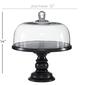 9th &amp; Pike® Wooden Cake Stand with Dome Glass Cloche - image 7