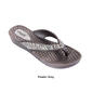 Womens Capelli New York Zebra Gem Flip Flop Sandals - image 5