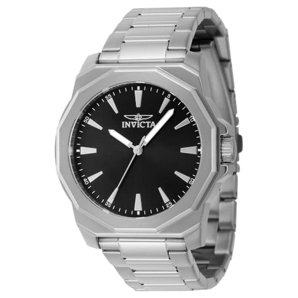 Mens Invicta Speedway Black Dial Quartz 3-Hand Watch - 46831 - image 