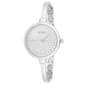 Womens BCBG Silver Round Bangle Watch   - BCBG004SS - image 1