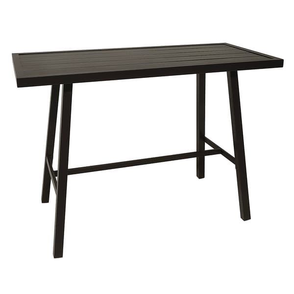 Leland Bar Slat Top Table - image 