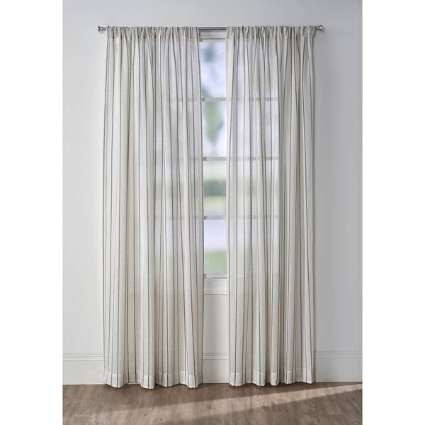 Martha Stewart Laguna Stripe Panel Curtain - image 