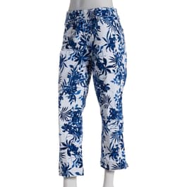 Gloria Vanderbilt Womens Amanda 21 In. Print Capris