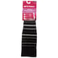Womens Dr. Motion Stripe Black Knee High Compression Socks - image 2