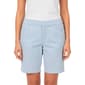 Womens Erika Joey Twill Stripe Bermuda Shorts - image 1