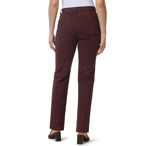 Womens Gloria Vanderbilt Amanda 5-Pocket Paisley Jeans - Average