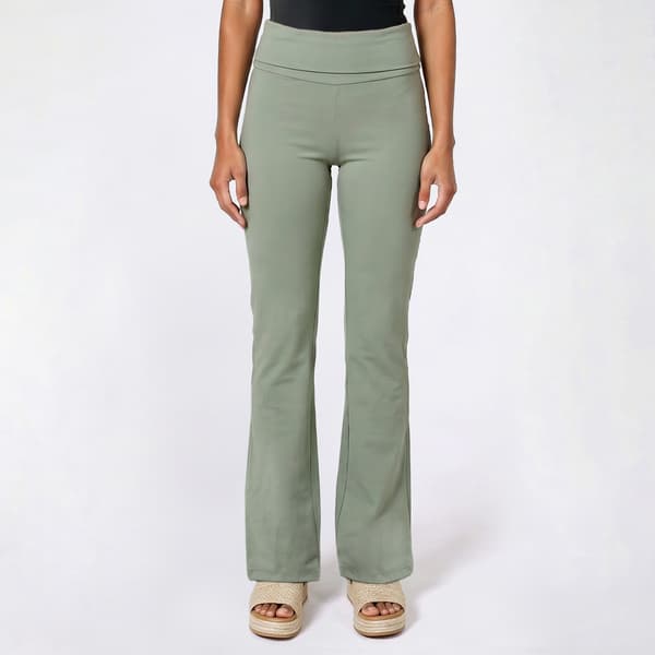 Juniors Love Tree Fold Over Waist Flare Pants
